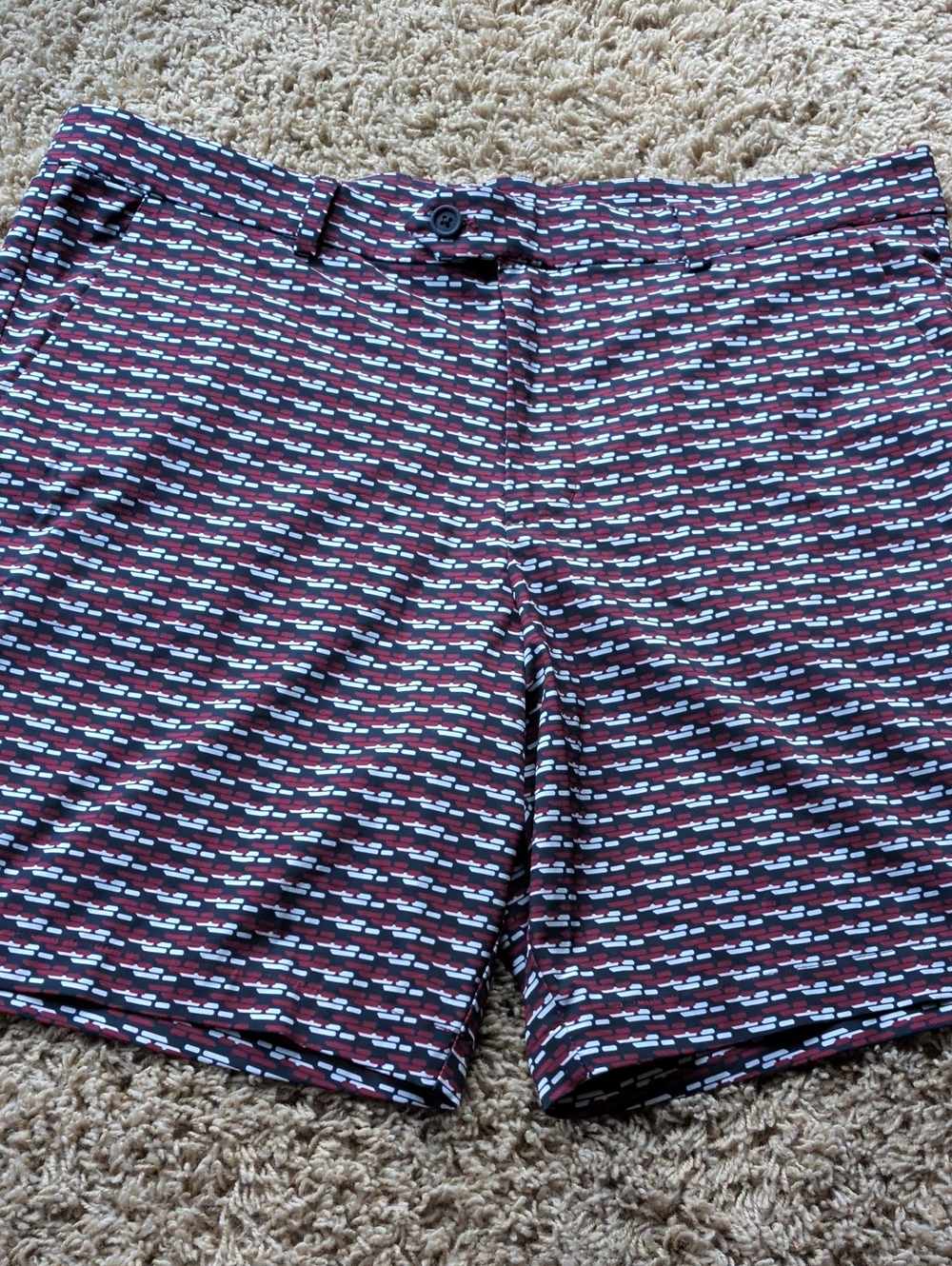 G/Fore Men's Patterned Golf Shorts